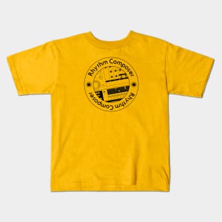 808 Drum Machine Graphic: Rhythm Composer Kids T-Shirt